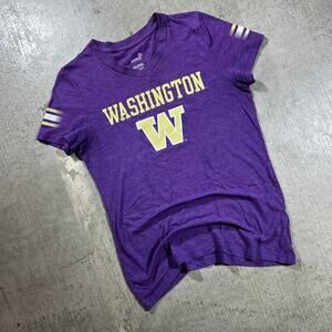 Washington Huskies Women’s V-Neck Tee Purple XL